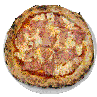 Pizza Prosciutto Cotto che Cornicione