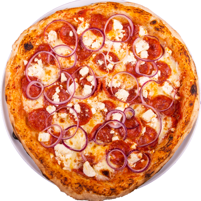 Pizza Caprina che Cornicione