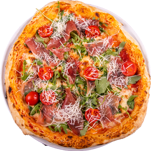 Pizza Crudo che Cornicione