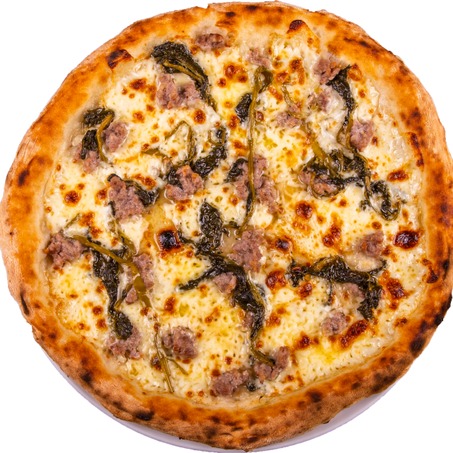 Pizza Salsiccia friarielli che Cornicione